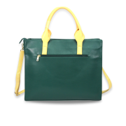 Fiona Bag -Green and Yellow