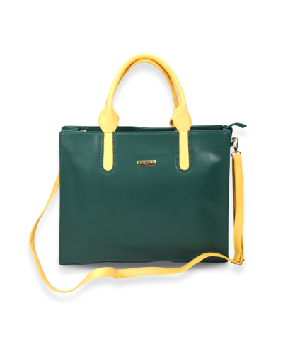 Fiona Bag -Green and Yellow