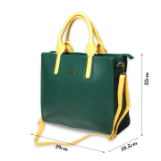 Fiona Bag -Green and Yellow