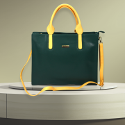 Fiona Bag -Green and Yellow