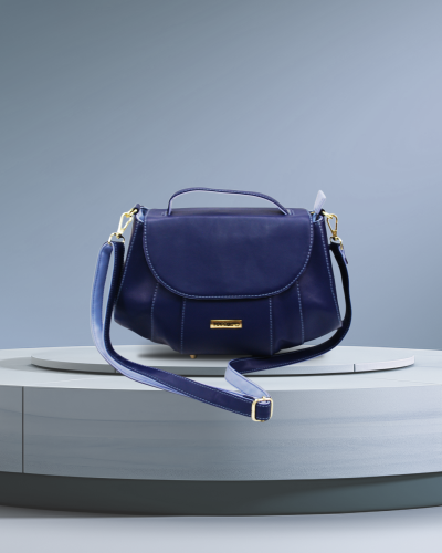 Helen Bag -Navy Blue and Sky Blue
