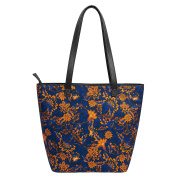 Glitter flower – Navy