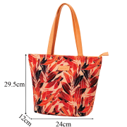 Glitter flower – Coral