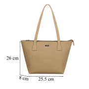 Queen Tote – Dot Beige
