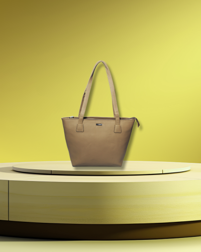 Queen Tote – Dot Beige