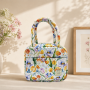 Tummy Tote – White Multiflower