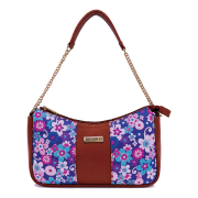 Visalia Hobo Medium – Purple Multi flower