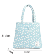Little Flower Large – Light Blue